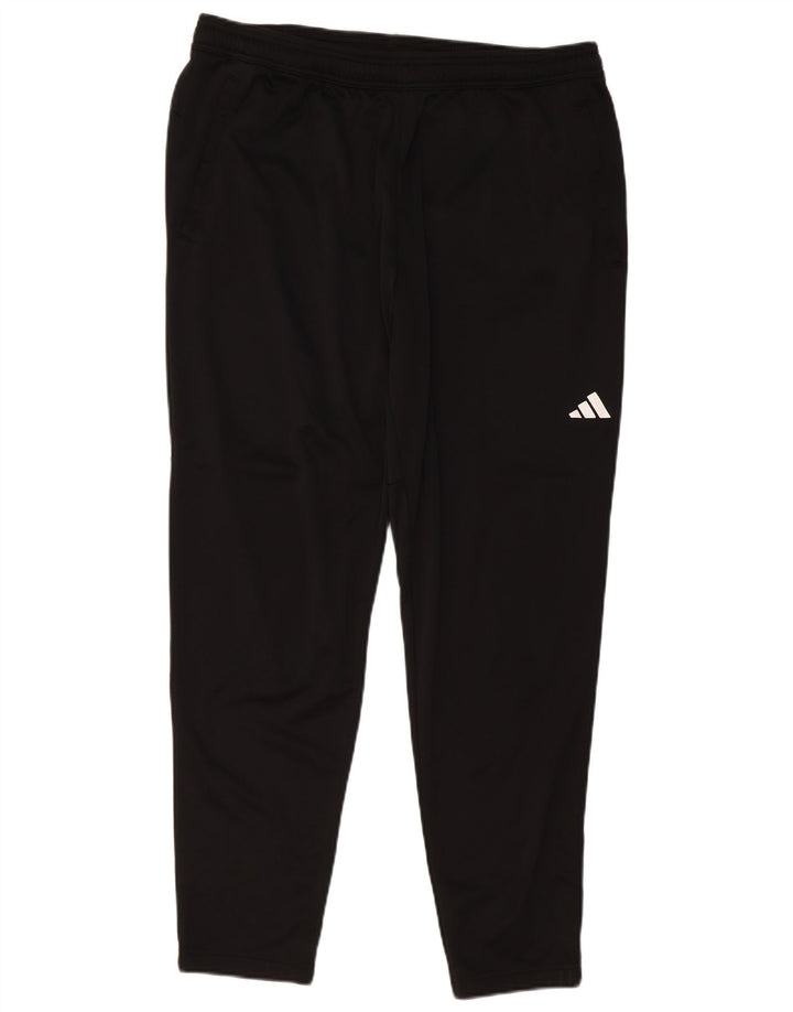 ADIDAS Herren Aeroready-Trainingshose, groß, aus schwarzem Polyester