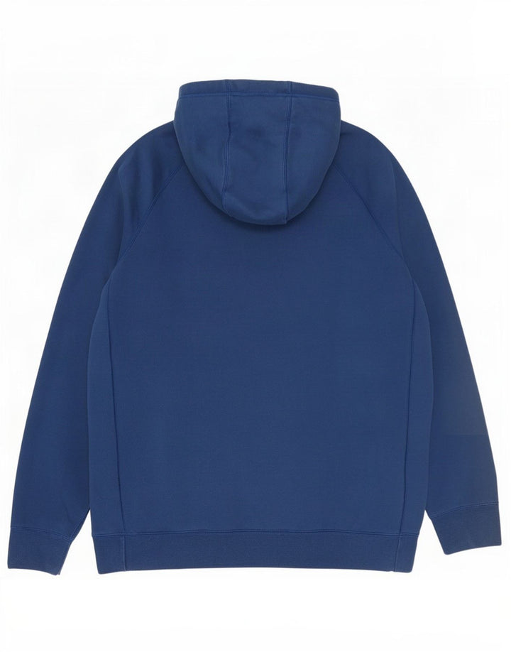 Nike Herren-Kapuzenpullover mit Reißverschluss, groß, marineblaue Baumwolle