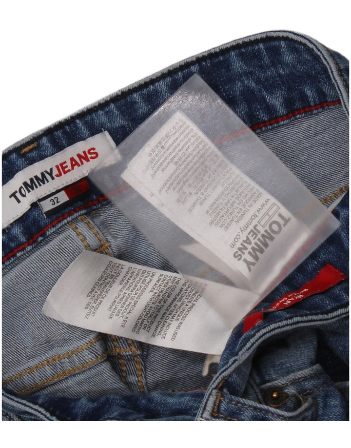 Tommy Hilfiger Herren Ryan Regular Straight Jeans W32 L32 Blaue Baumwolle