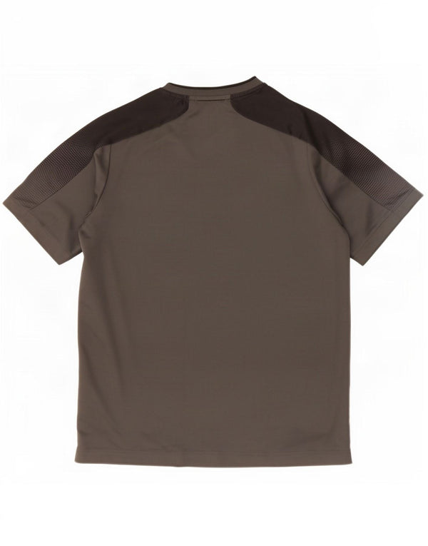 Adidas Jungen T-Shirt Top 13-14 Jahre Graues Polyester