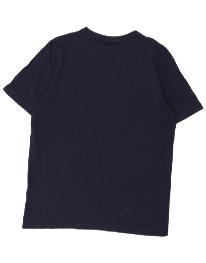 Puma Herren T-Shirt mit Grafik, mittelgroß, Marineblau