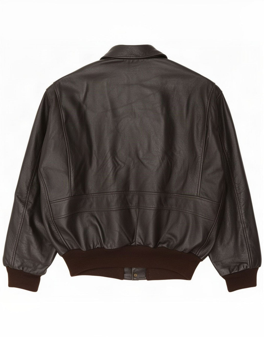 Vintage Herren Leder Fliegerjacke UK 40 Groß Braun