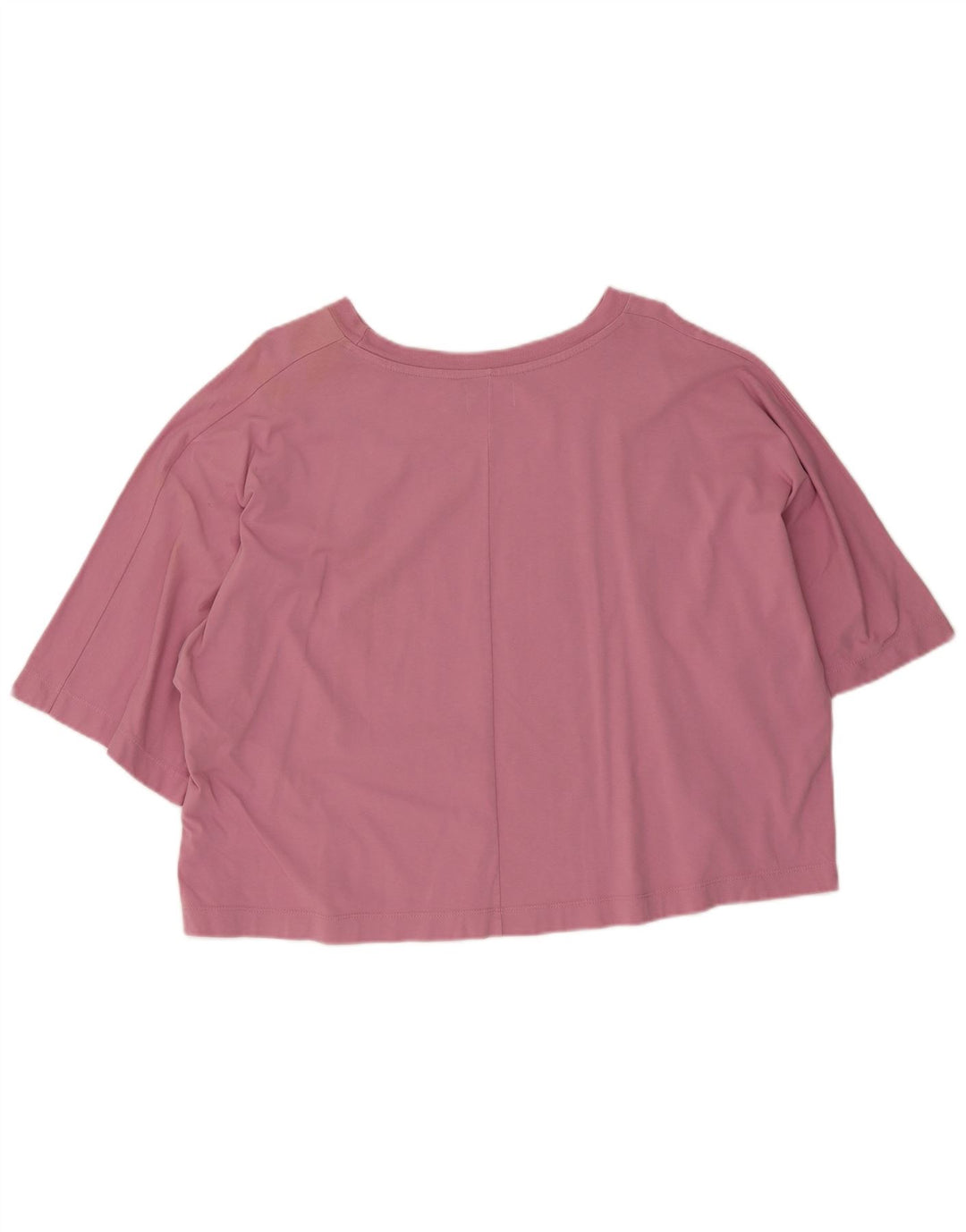 Converse Damen Übergroßes T-Shirt Top UK 10 Small Rosa Baumwolle