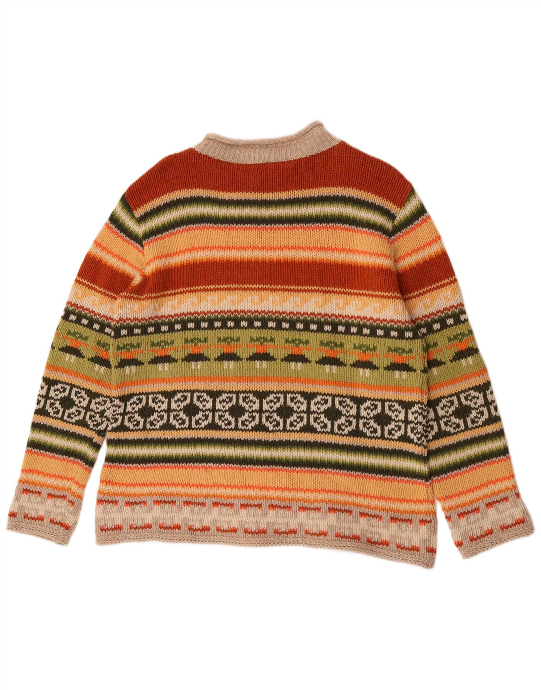 Bianca Rollkragenpullover für Damen, Größe 46, groß, mehrfarbig