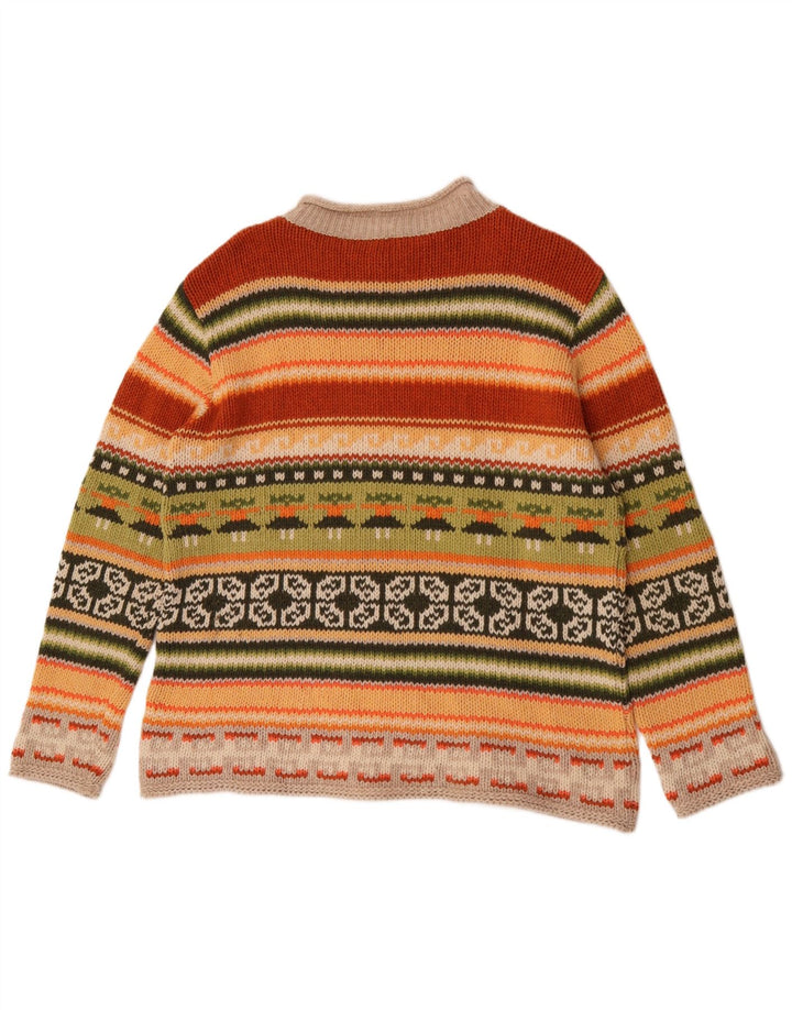Bianca Rollkragenpullover für Damen, Größe 46, groß, mehrfarbig