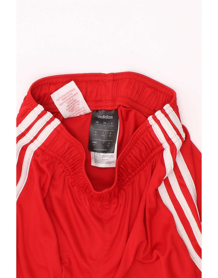 Adidas Jungen Climalite Sport Shorts 9–10 Jahre rotes Polyester