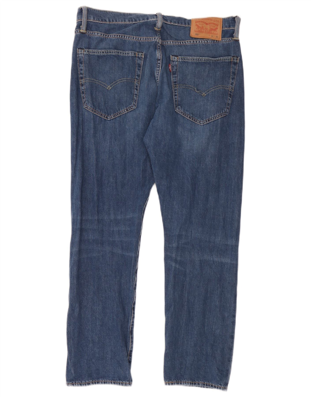 Levi's Herren 502 Tapered Jeans W32 L30 Blaue Baumwolle