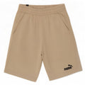 Puma Herren Sportshorts mittelbeige Baumwolle