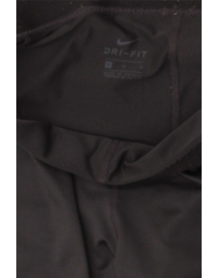 Nike Damen Capri-Leggings mit Grafik, Größe M, W26, L21, Schwarz