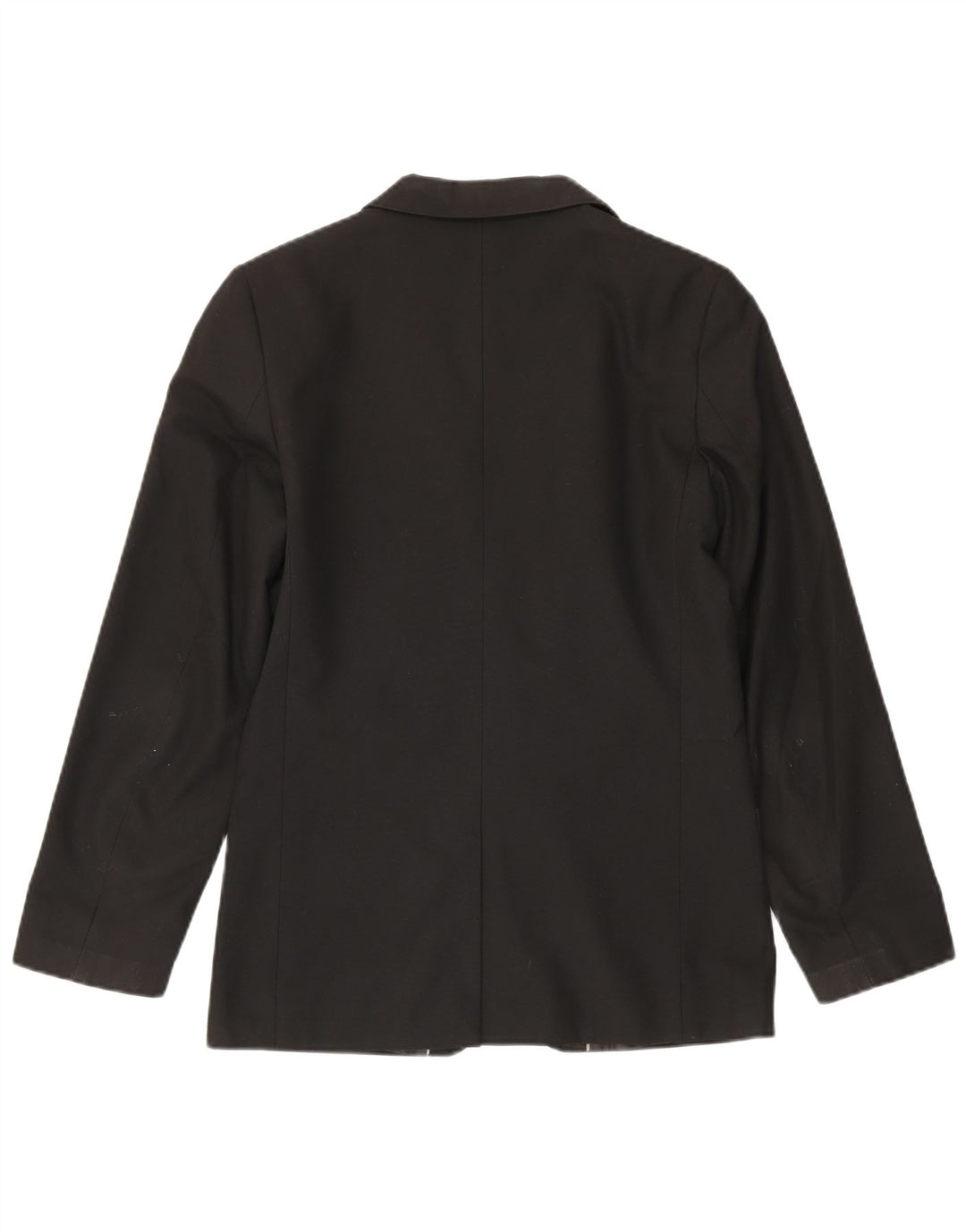 Marks & Spencer Jungen-Blazer mit 2 Knöpfen, 14–15 Jahre, schwarzes Polyester