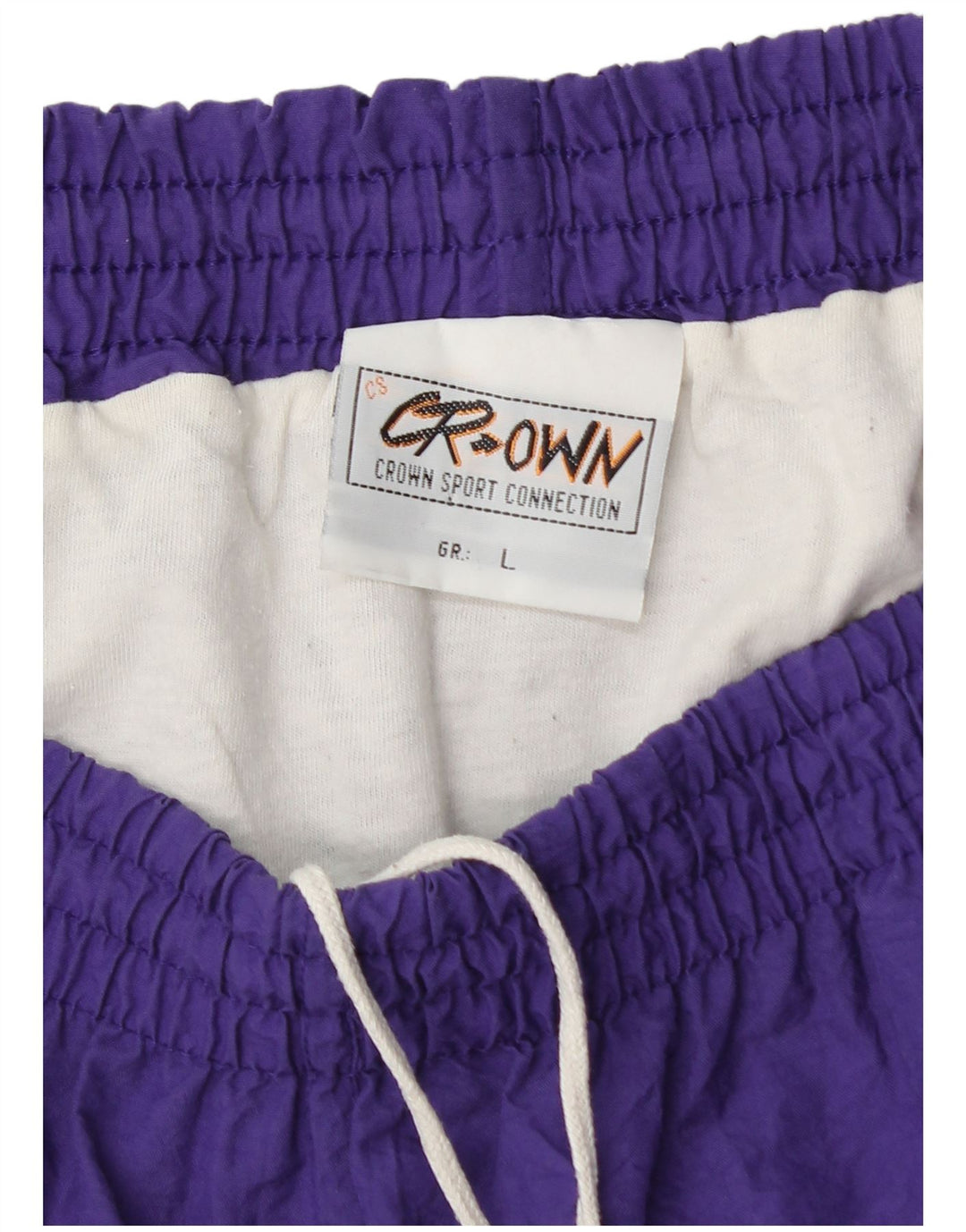 Crown Herren-Badeshorts, groß, violett, Polyamid