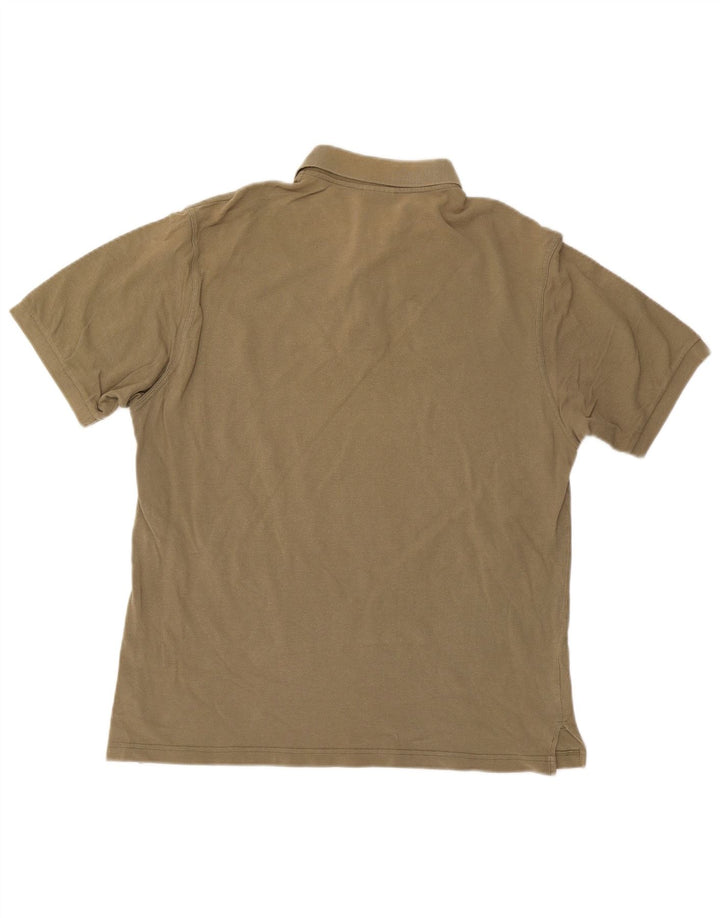 INVICTA Herren-Poloshirt, große Khaki-Baumwolle