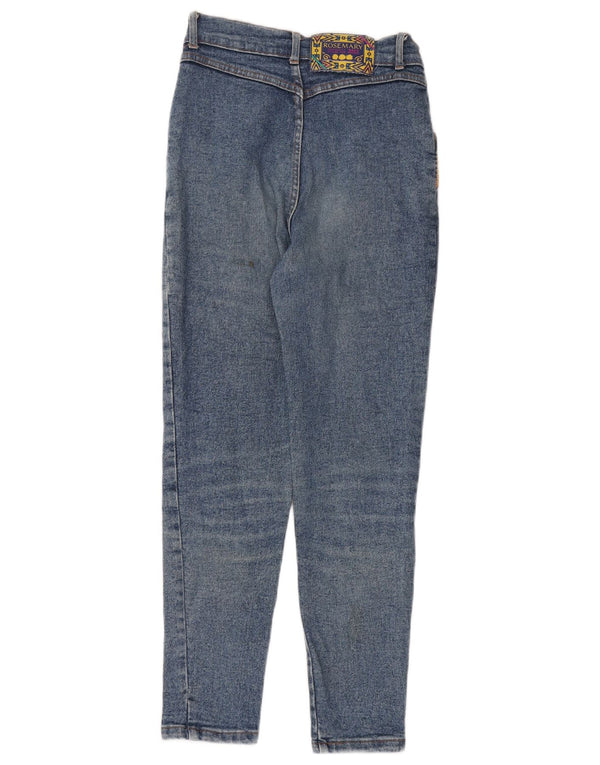 Mash Damen High Rise Skinny Jeans W26 L27 Blaue Baumwolle
