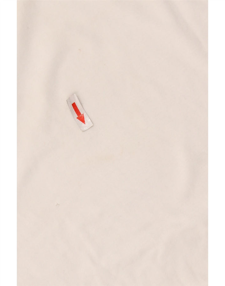 LEVI'S Damen-T-Shirt mit Grafik, UK 10, Größe S, Weiß