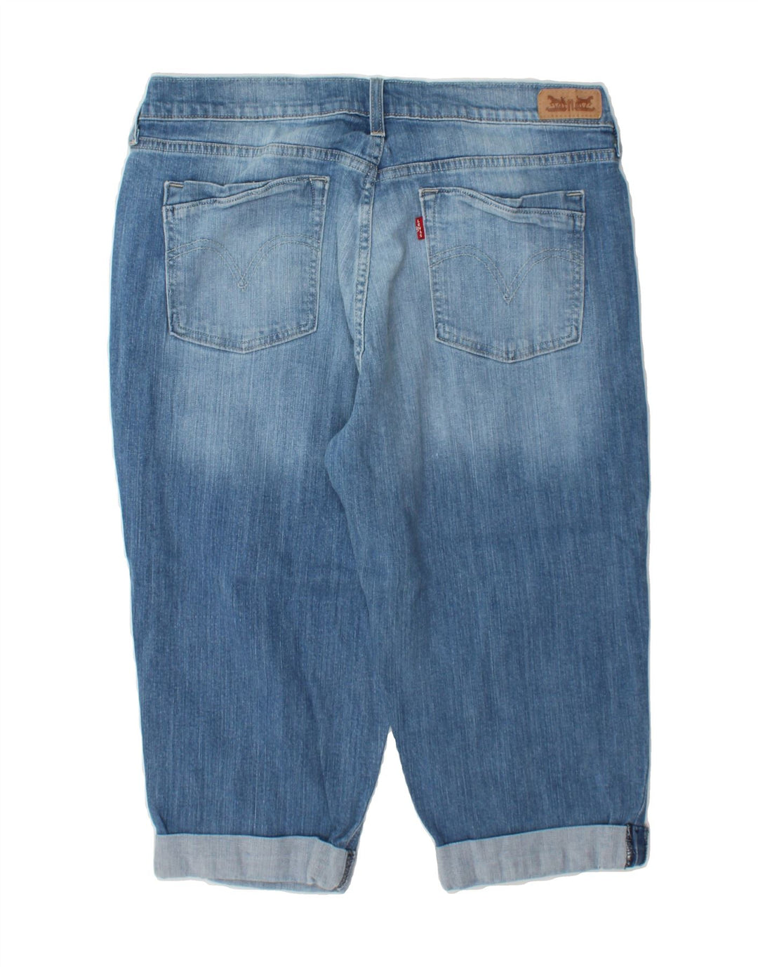 LEVI'S Womens Bermuda Denim Shorts US 16 2XL W33  Blue Cotton Vintage Levi's and Second-Hand Levi's from Messina Hembry 