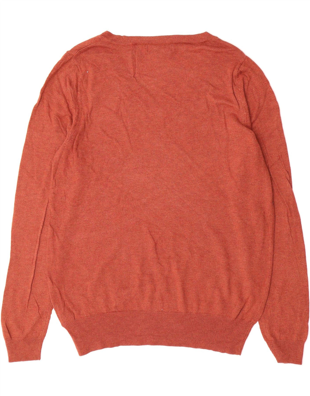 MOSSIMO Womens V-Neck Jumper Sweater UK 20 2XL Brown Nylon Vintage Mossimo and Second-Hand Mossimo from Messina Hembry 