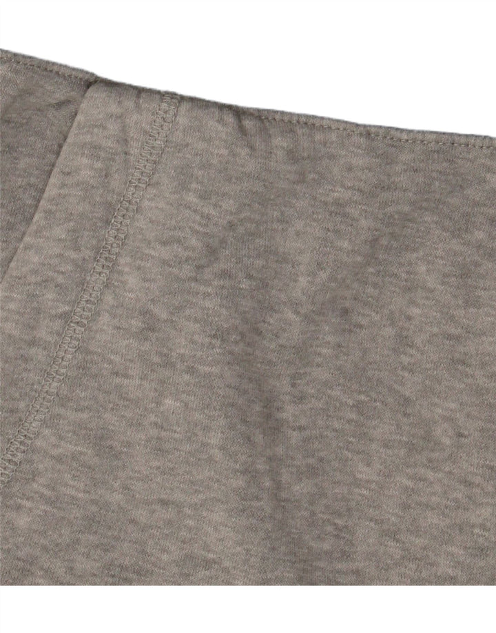 Converse Herren-Sportshorts, Größe S, Grau, Colourblock-Baumwolle