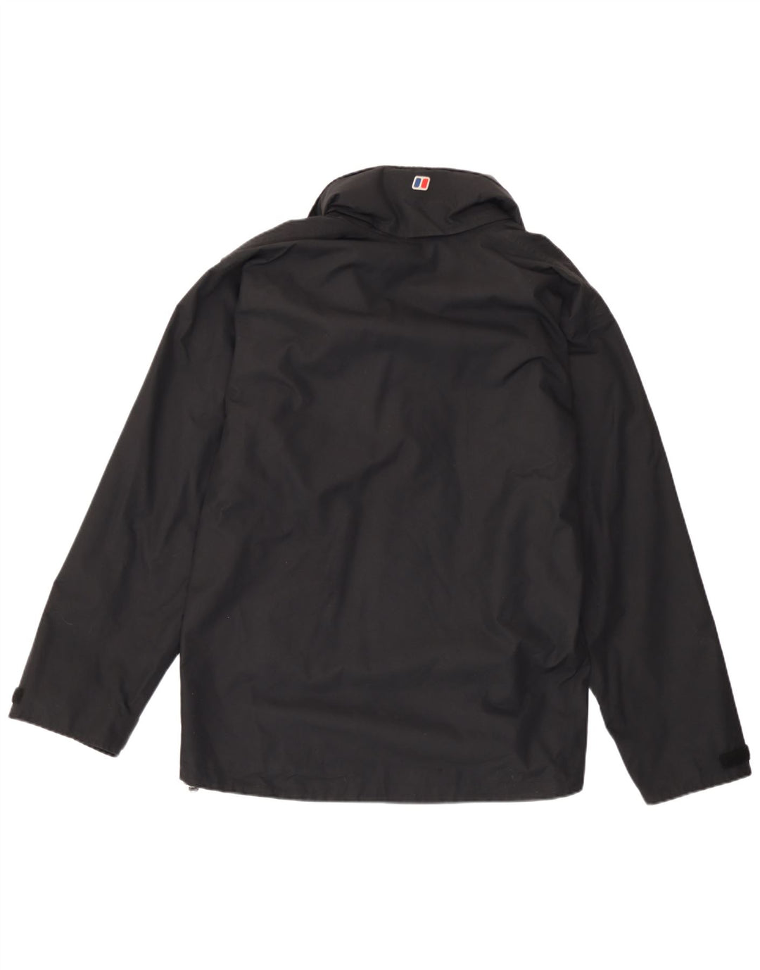 Berghaus Herren-Regenjacke mit Kapuze, UK 38, mittelschwarzes Nylon