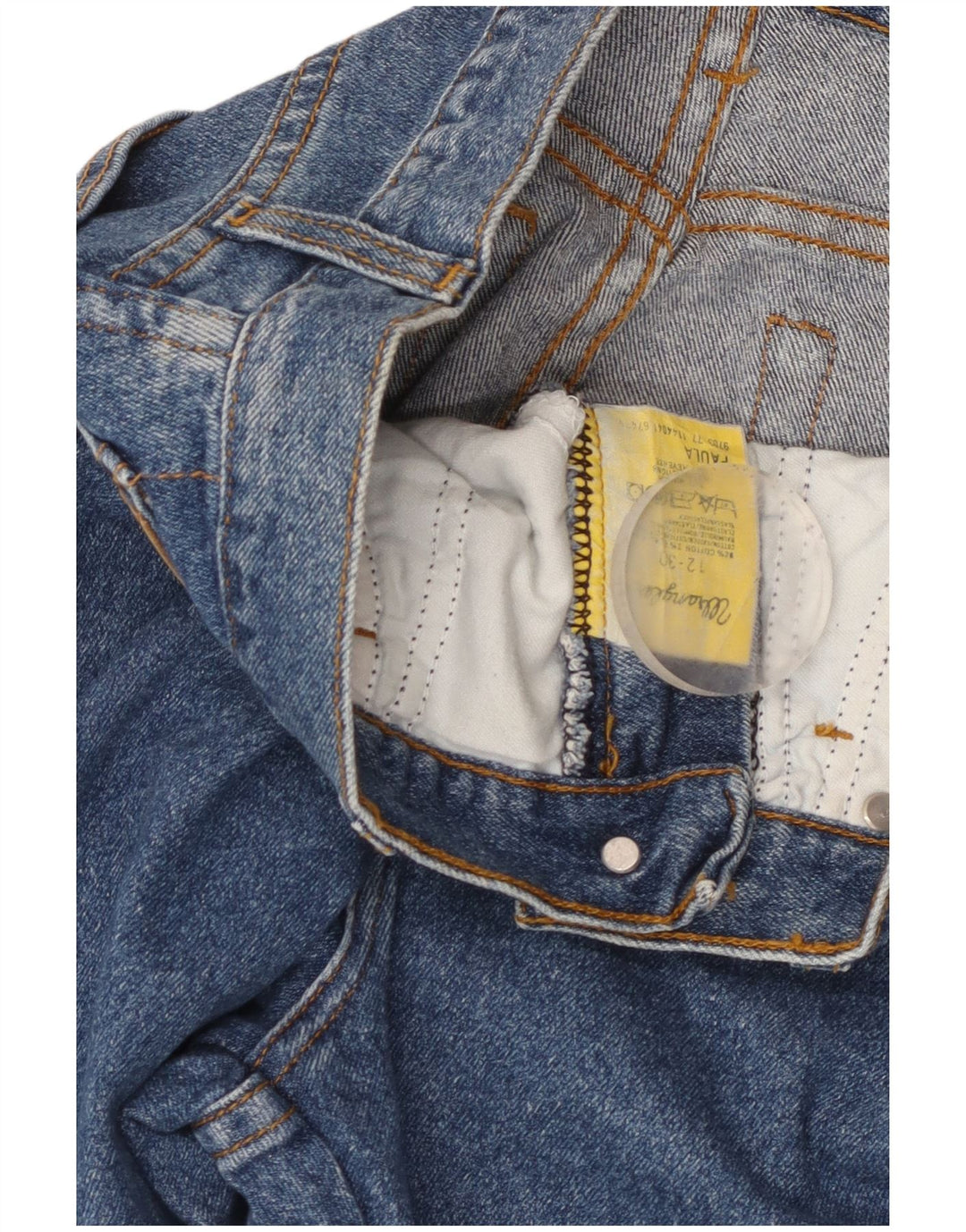 Wrangler Damen Paula Straight Jeans W30 L30 Blaue Baumwolle