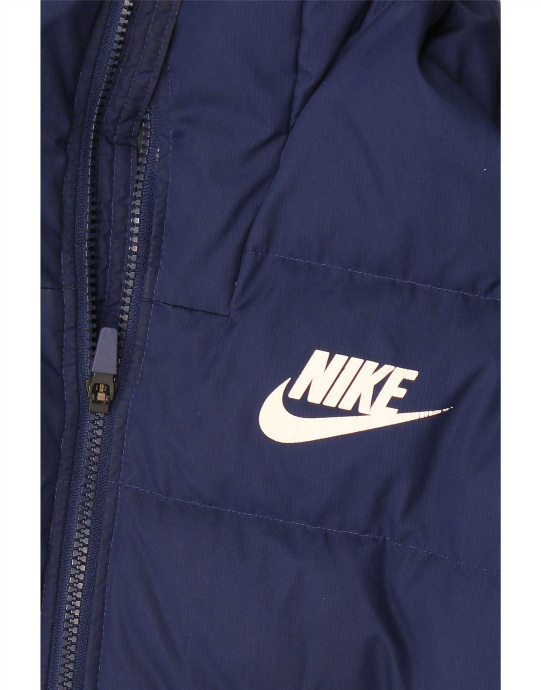 Nike Herren-Jacke mit Kapuze, gepolstert, UK 36, Größe S, Marineblau, Polyester
