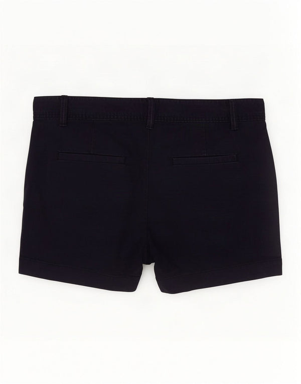 Gap Damen Chino-Shorts US 10 Large W34 Marineblaue Baumwolle