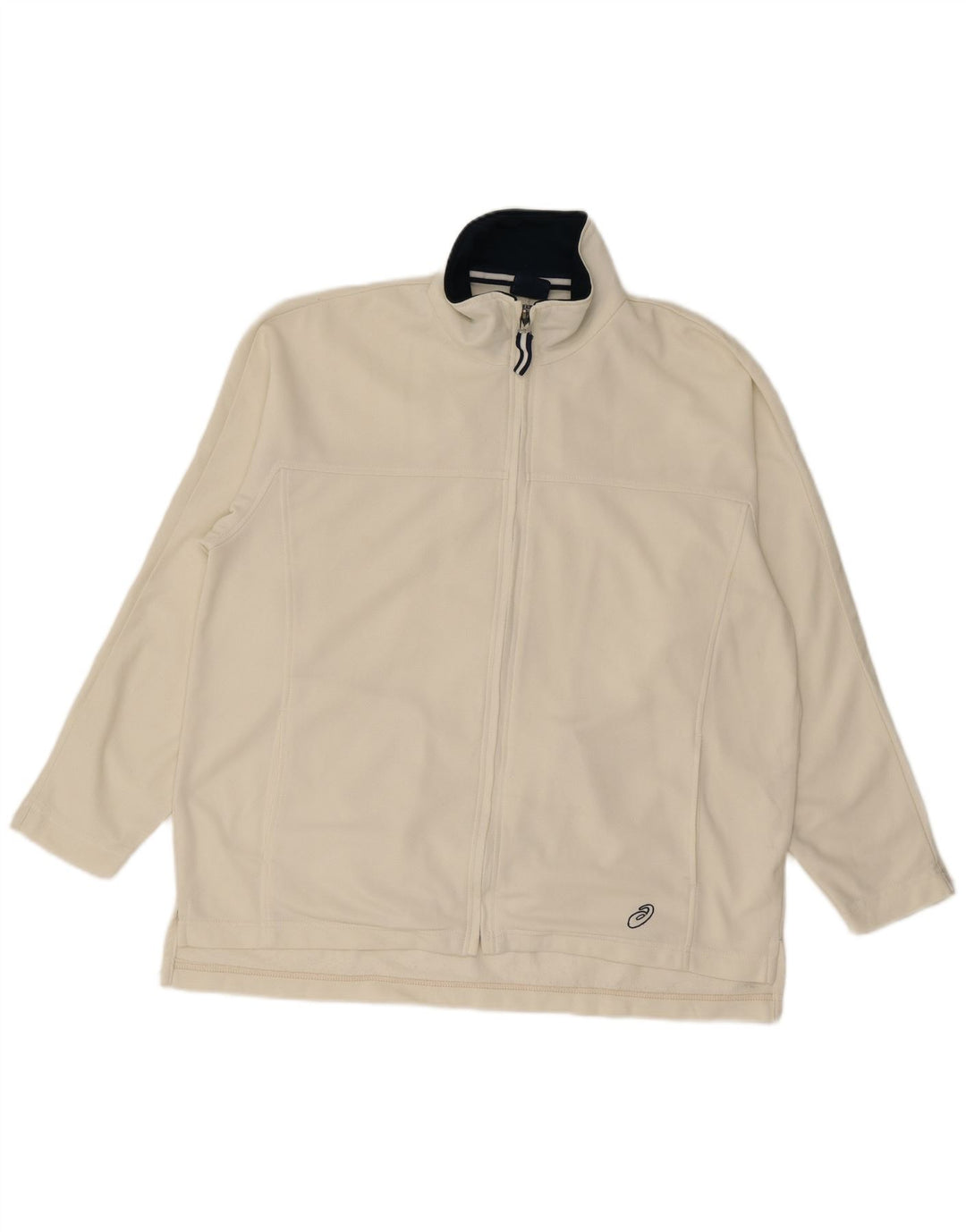 ASICS Herren Trainingsanzug Top Jacke XL Weiß