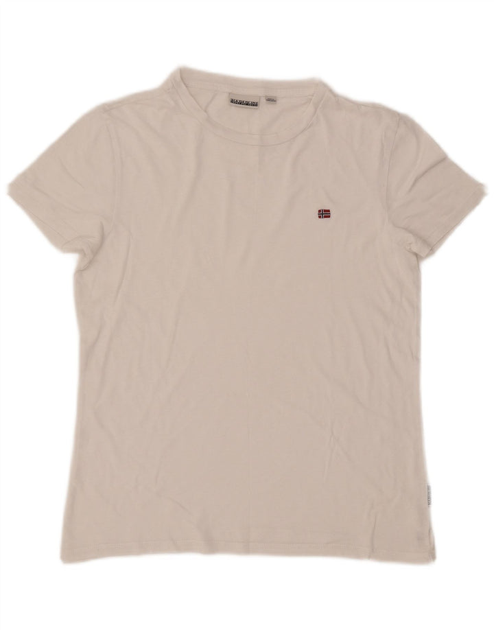 Napapijri T-Shirt-Oberteil für Mädchen, 13–14 Jahre, Weiß