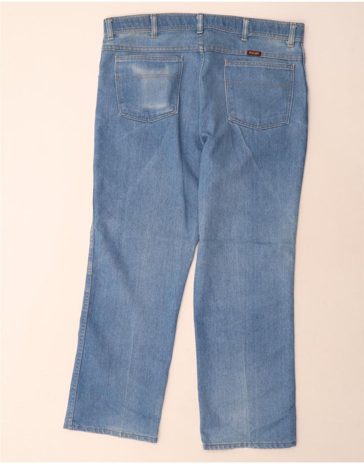 WRANGLER Herren-Jeans mit normaler Passform, gerade Passform, W38, L29, blaues Polyester