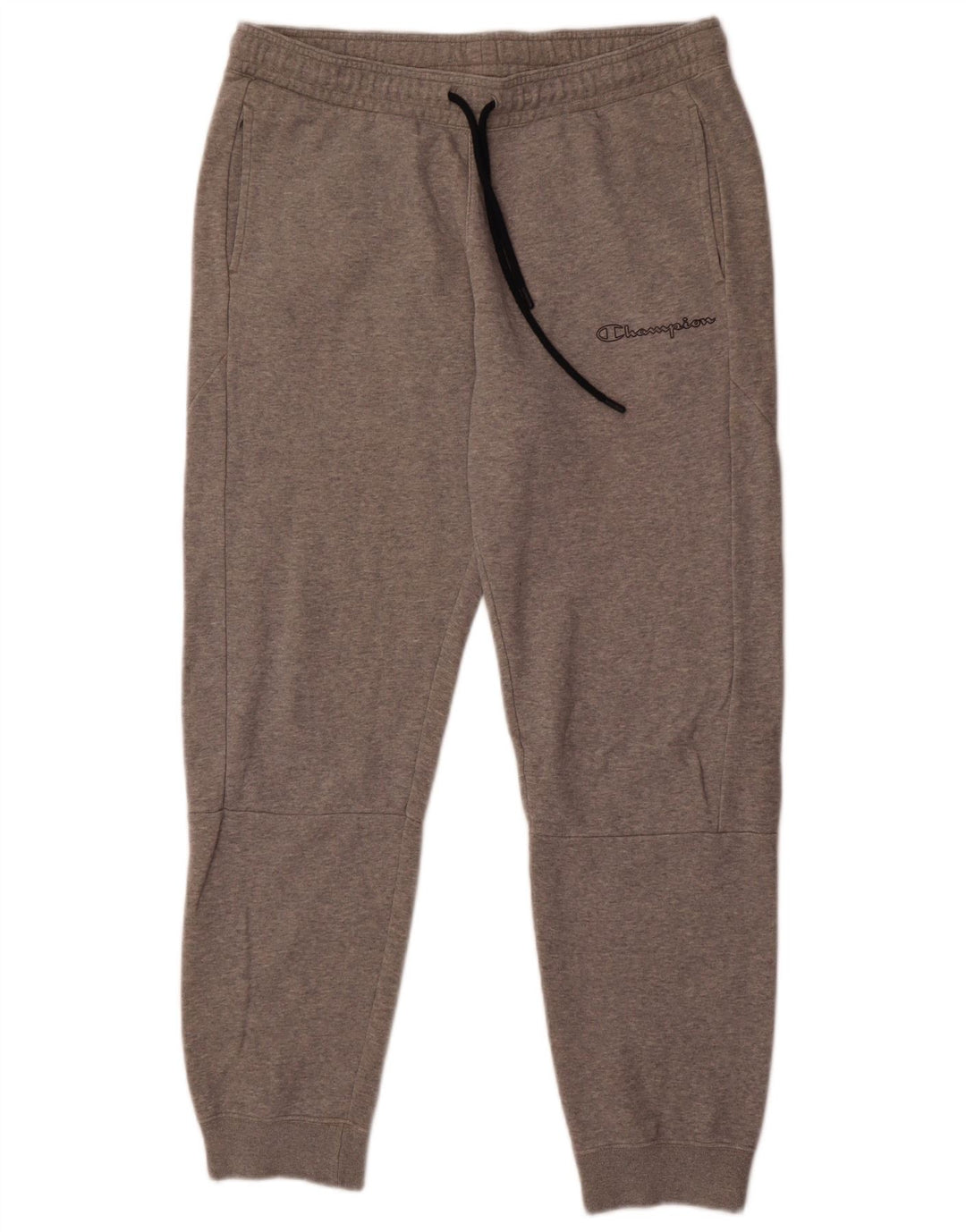 Champion Herren-Trainingshose, Jogginghose, Größe L, Grau meliert