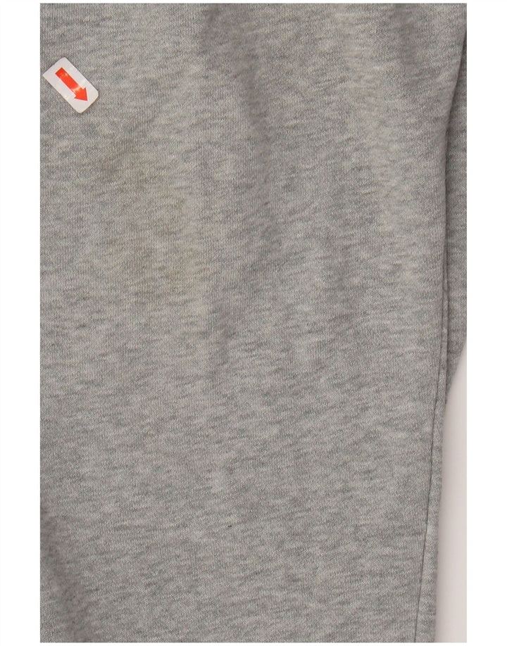 NIKE Herren-Trainingshose, Jogginghose, mittelgraue Baumwolle