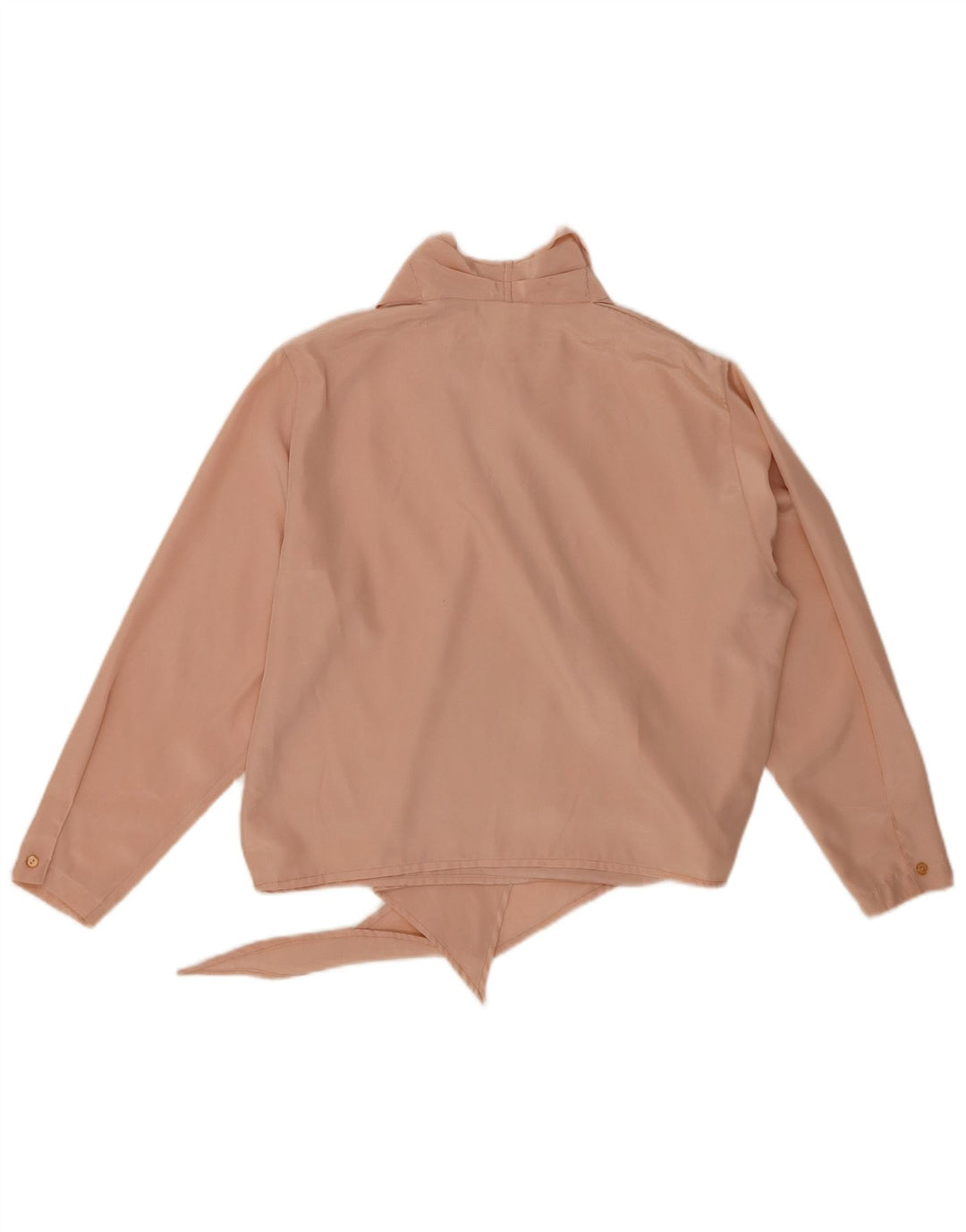 CLASS Womens Long Sleeve Wrap Crop Top UK 16 Large Pink Viscose