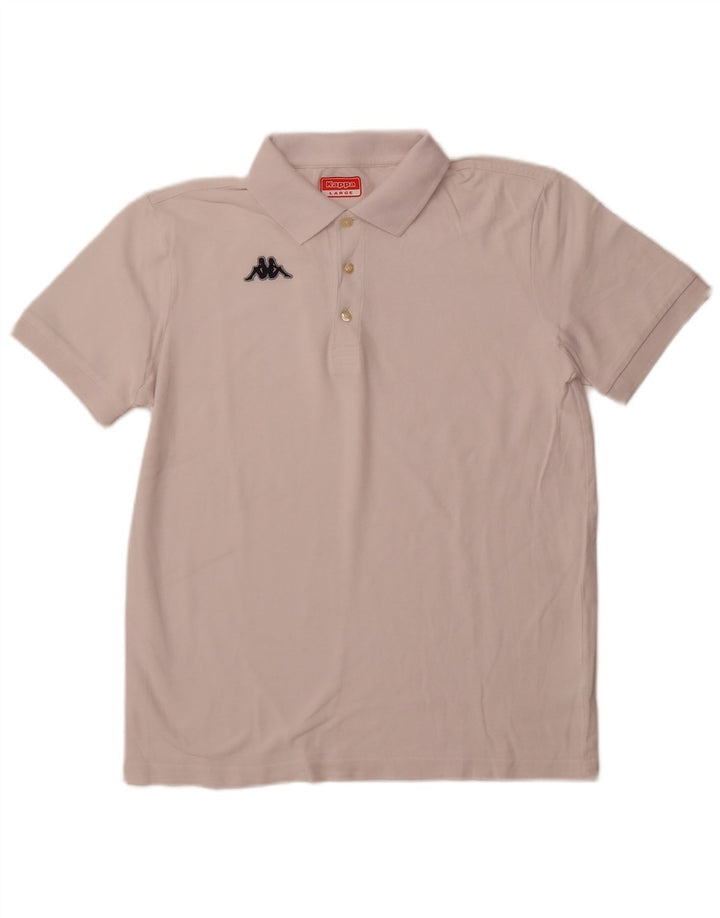 KAPPA Herren Poloshirt Large Weiß