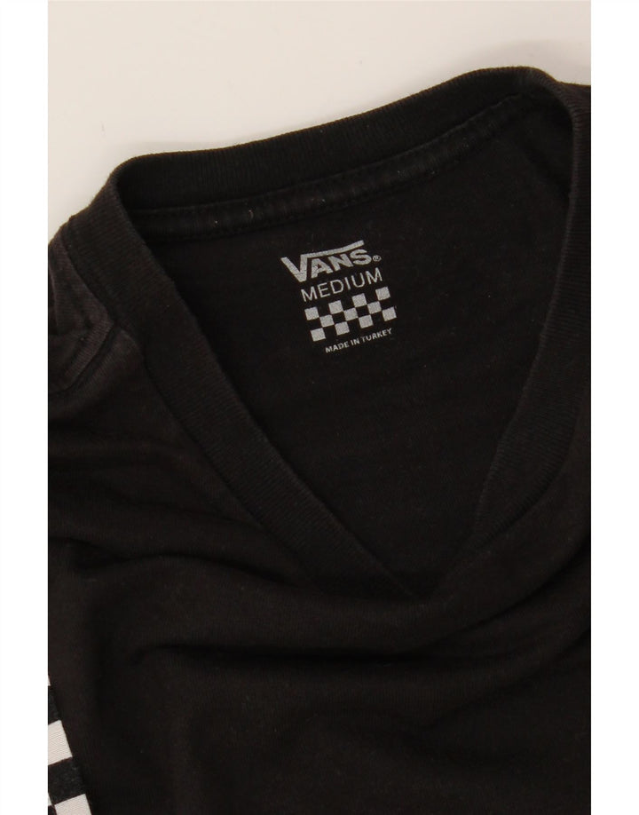 VANS Mens Graphic T-Shirt Top Medium Black Geometric Cotton Vintage Vans and Second-Hand Vans from Messina Hembry 