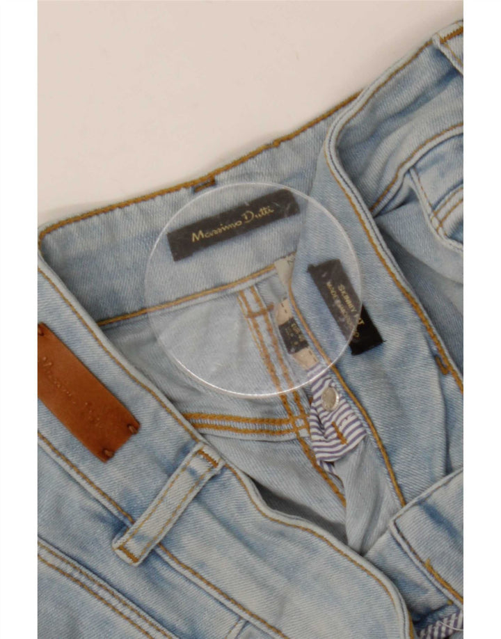 Massimo Dutti Damen Skinny Jeans EU 40 Medium W30 L29 Blau