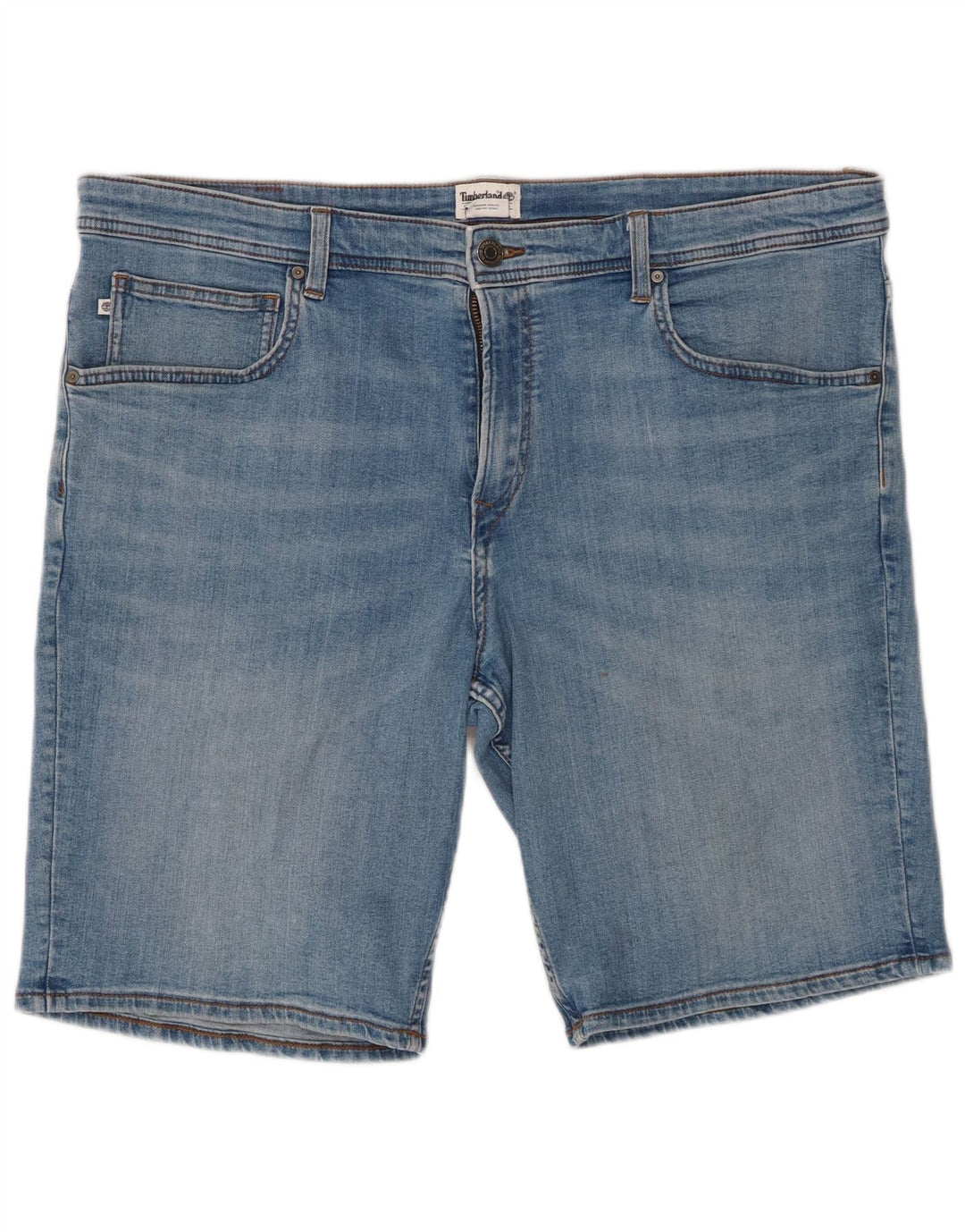 TIMBERLAND Herren Jeansshorts W42 2XL Blaue Baumwolle