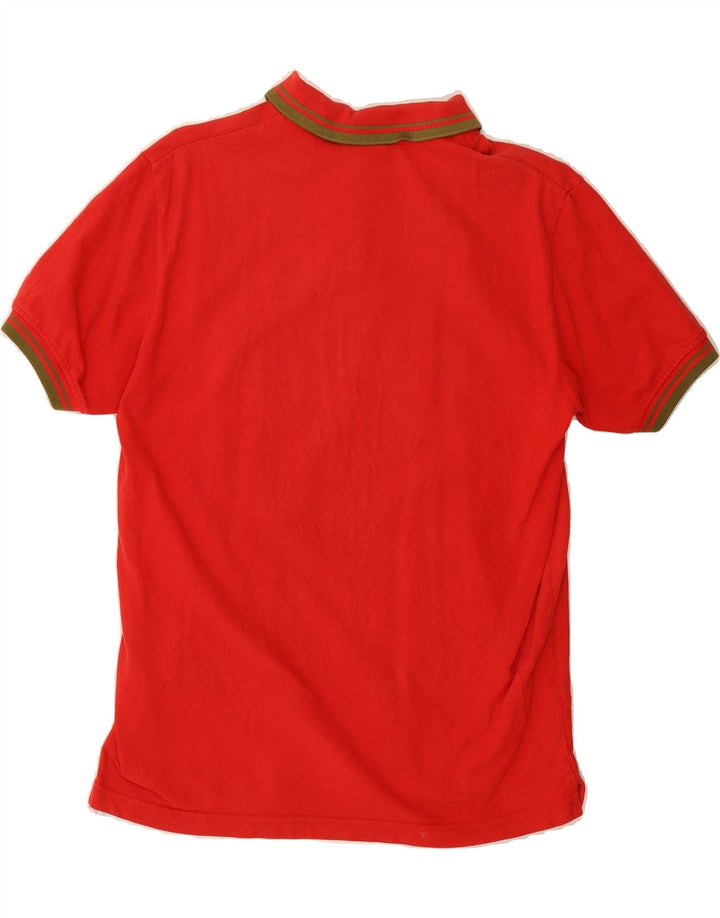 LEE Mens Polo Shirt Large Red Cotton Vintage Lee and Second-Hand Lee from Messina Hembry 