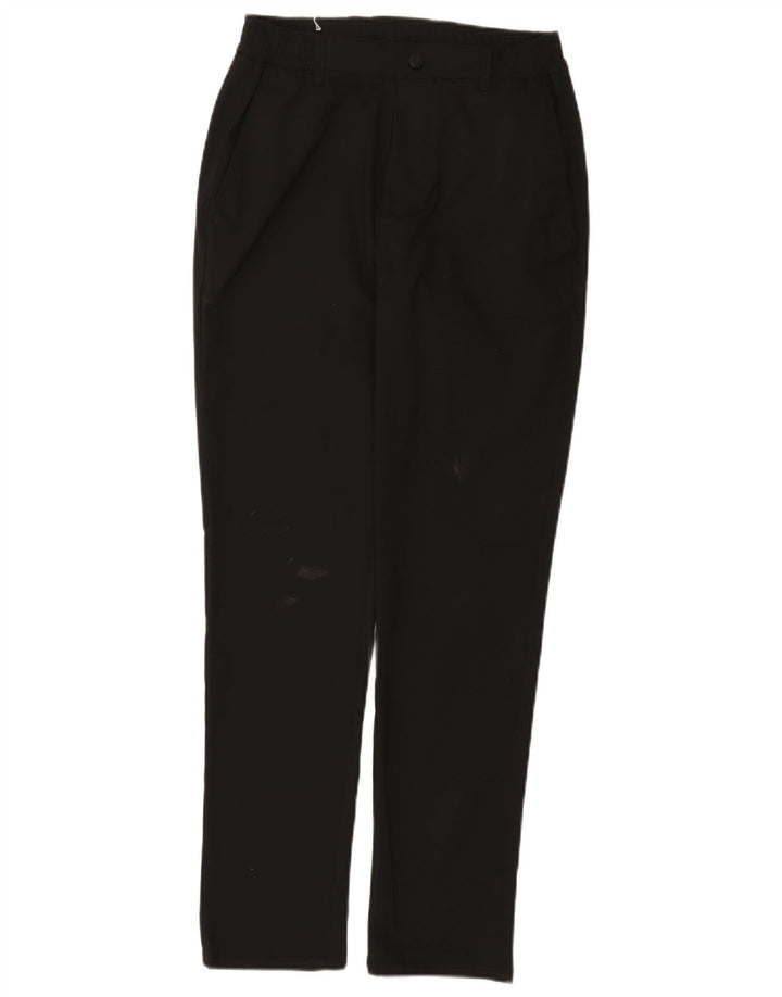 Zara Slim Chino-Hose für Herren, Größe S, W30, L29, Schwarz, Polyester