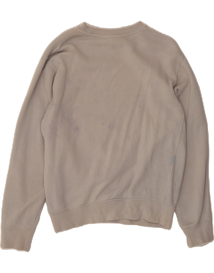 NIKE Mens Graphic Sweatshirt Jumper Small Grey Vintage Nike and Second-Hand Nike from Messina Hembry 