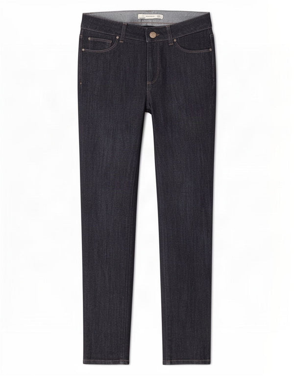 Zara Damen Skinny Jeans EU 40 Medium W30 L31 Marineblau Baumwolle