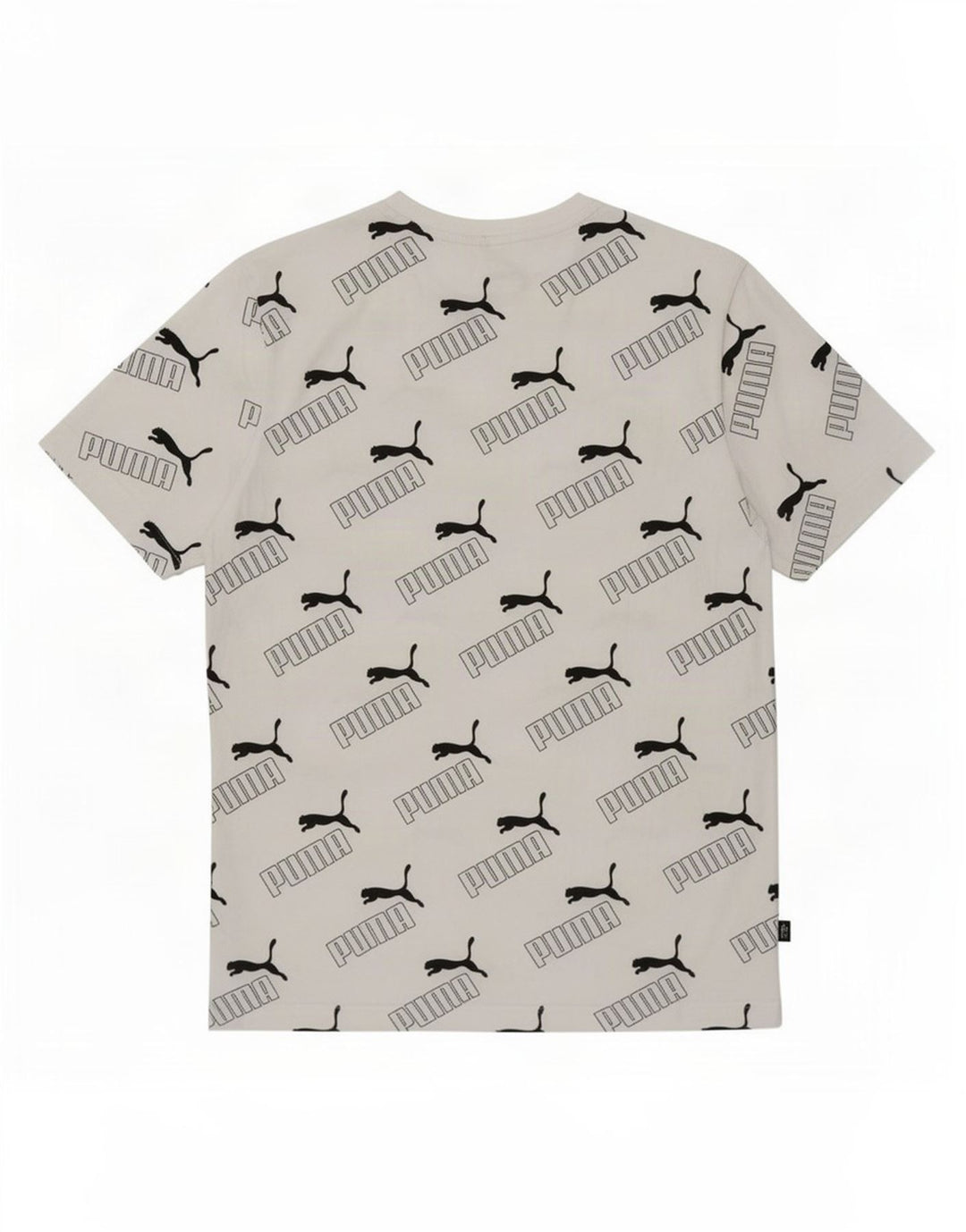 Puma Herren-T-Shirt mit Grafik, Größe S, weiße Baumwolle