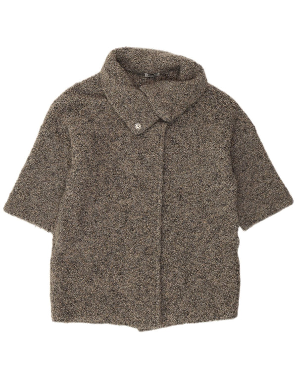 Liu Jo Damen-Strickjacke, übergroß, lang, Gr. 10, Small, Grau, modern