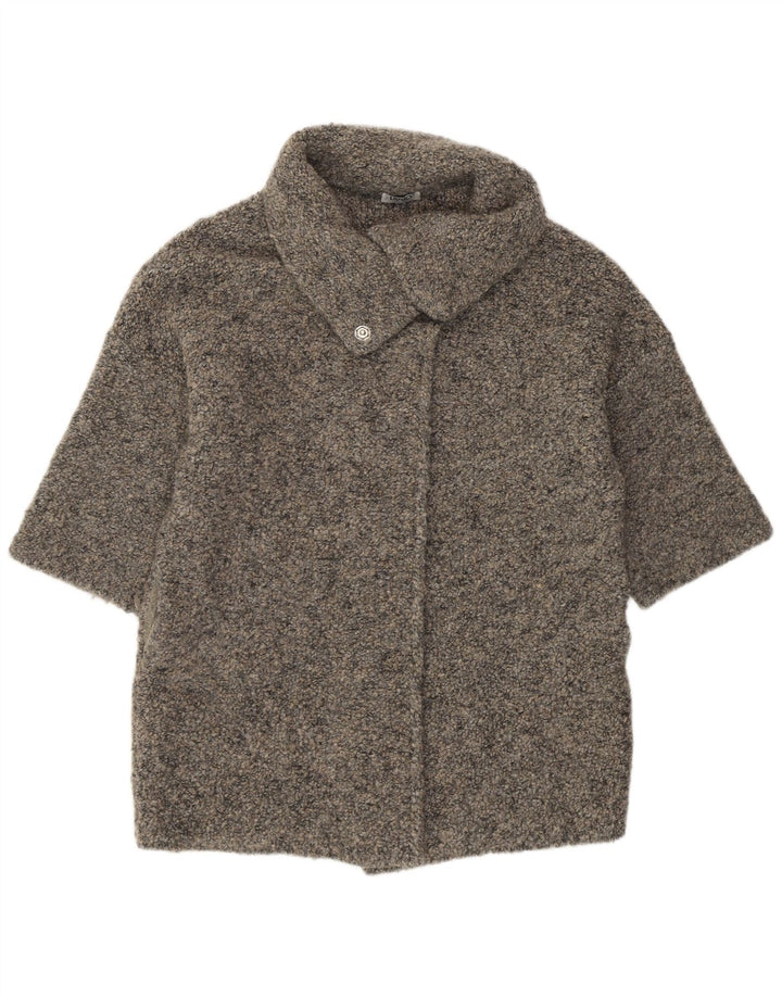 Liu Jo Damen-Strickjacke, übergroß, lang, Gr. 10, Small, Grau, modern