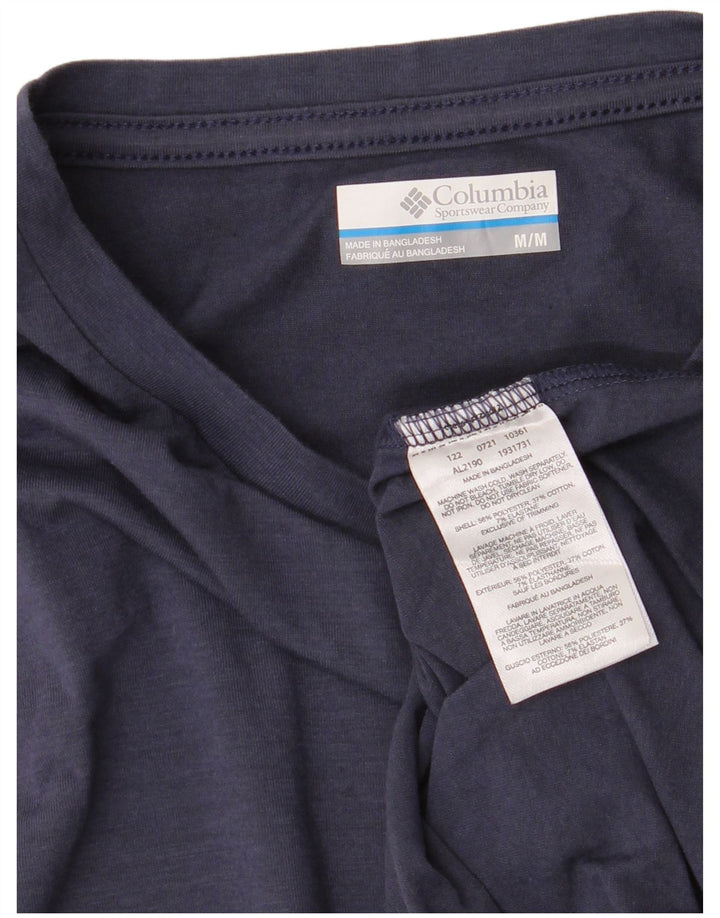 Columbia Damen Omni-Shade Weste Top UK 12 Medium Marineblau Polyester