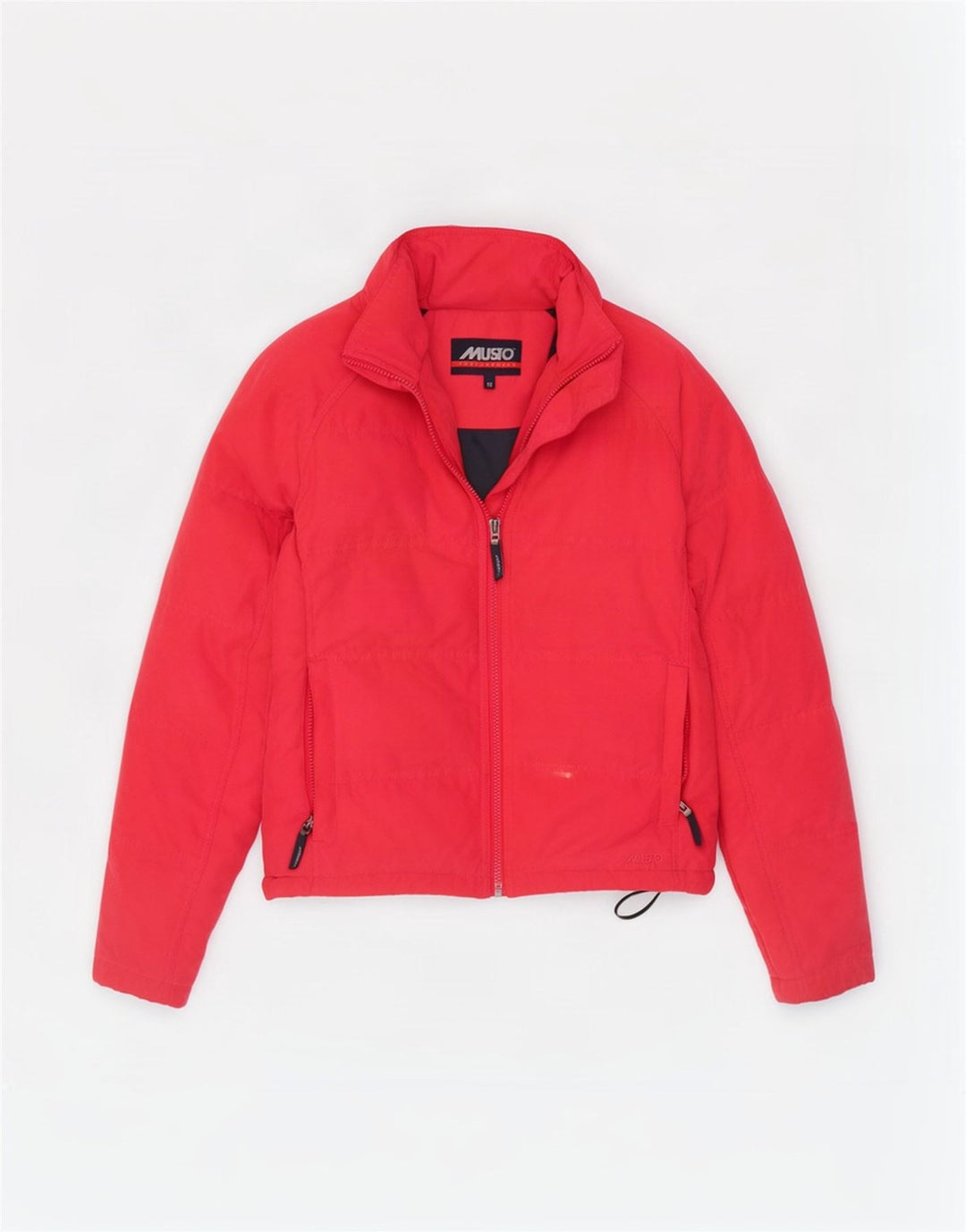 Musto Damen Übergroße gepolsterte Jacke UK 10 Small Rot Polyester