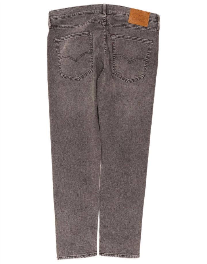 Levi's Herren Slim Tapered Jeans W36 L30 Graue Baumwolle