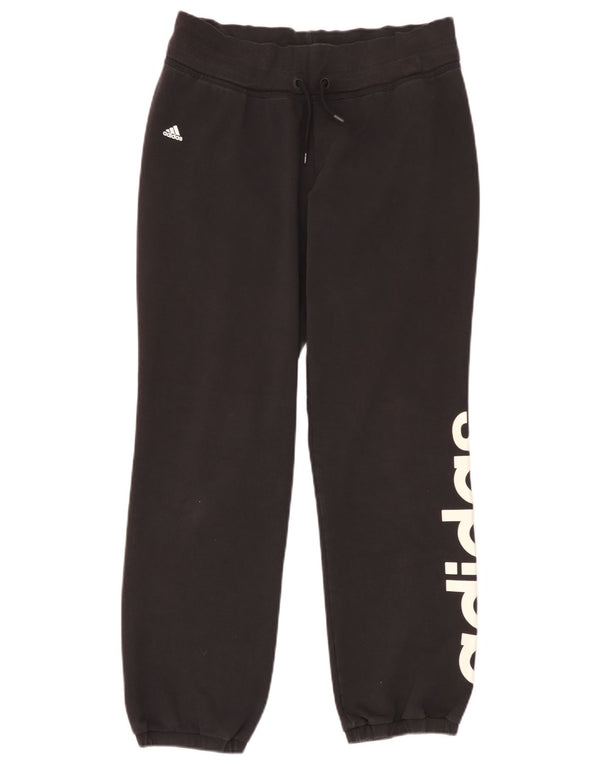 Adidas Damen Graphic Trainingshose Jogger UK 12/14 Medium Schwarz