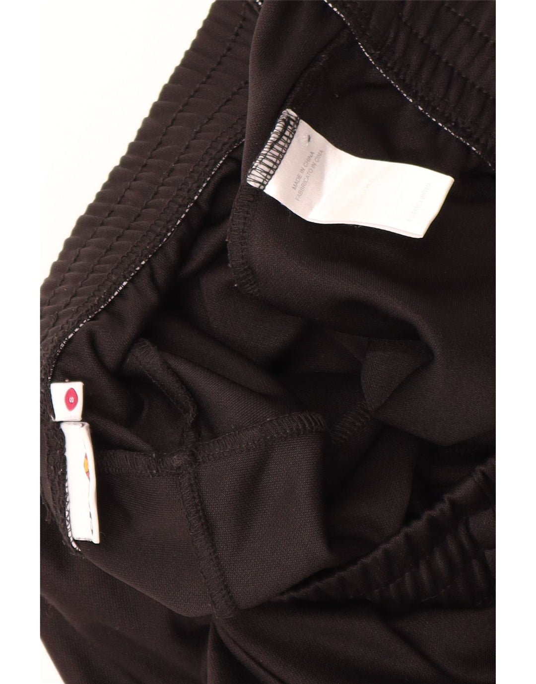 ELLESSE Herren-Trainingshose, Jogginghose, Größe S, Schwarz, Farbblock-Polyester