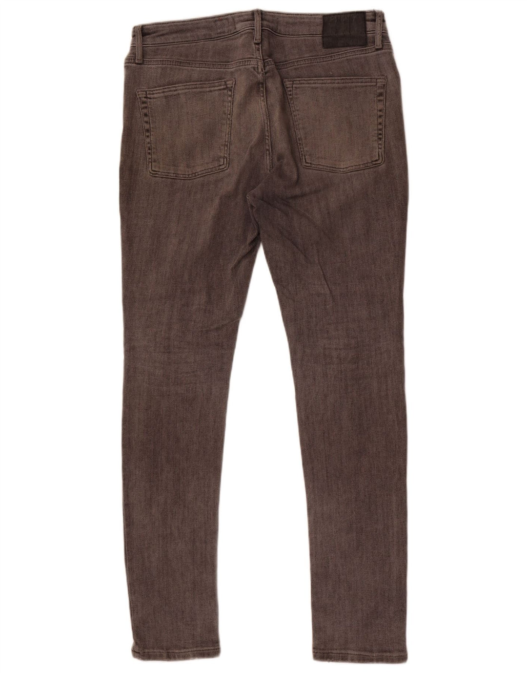 Superdry Herren Skinny Jeans W36 L34 Graue Baumwolle