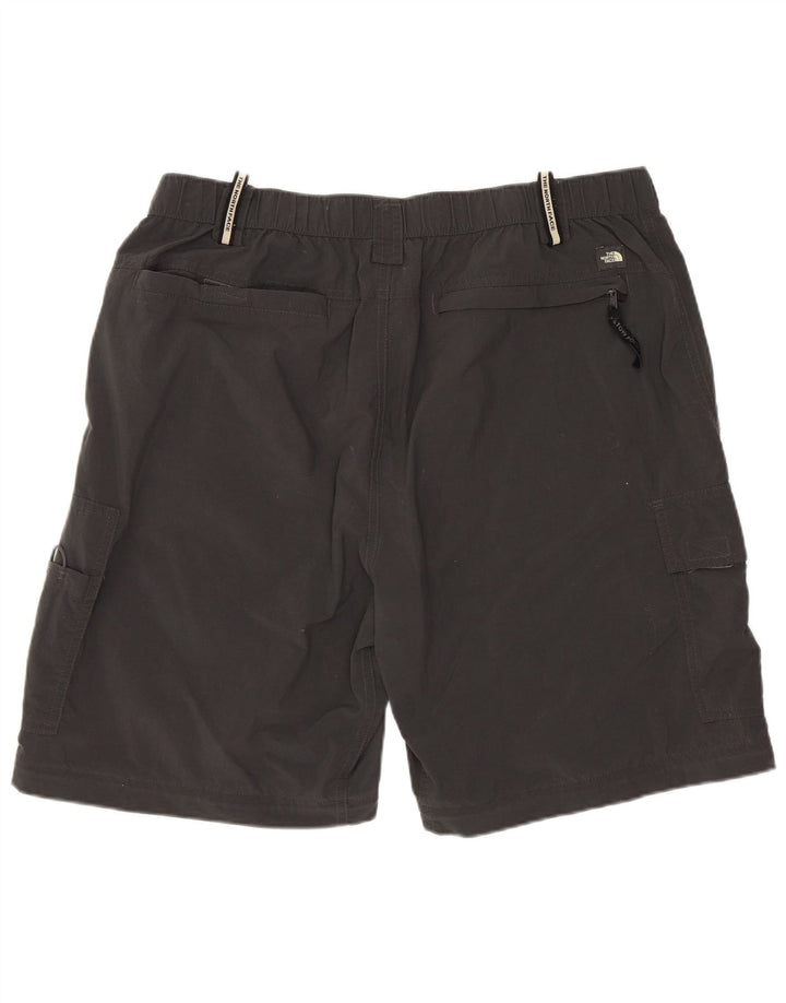 The North Face Herren-Cargo-Shorts, Größe L, W34, graues Nylon