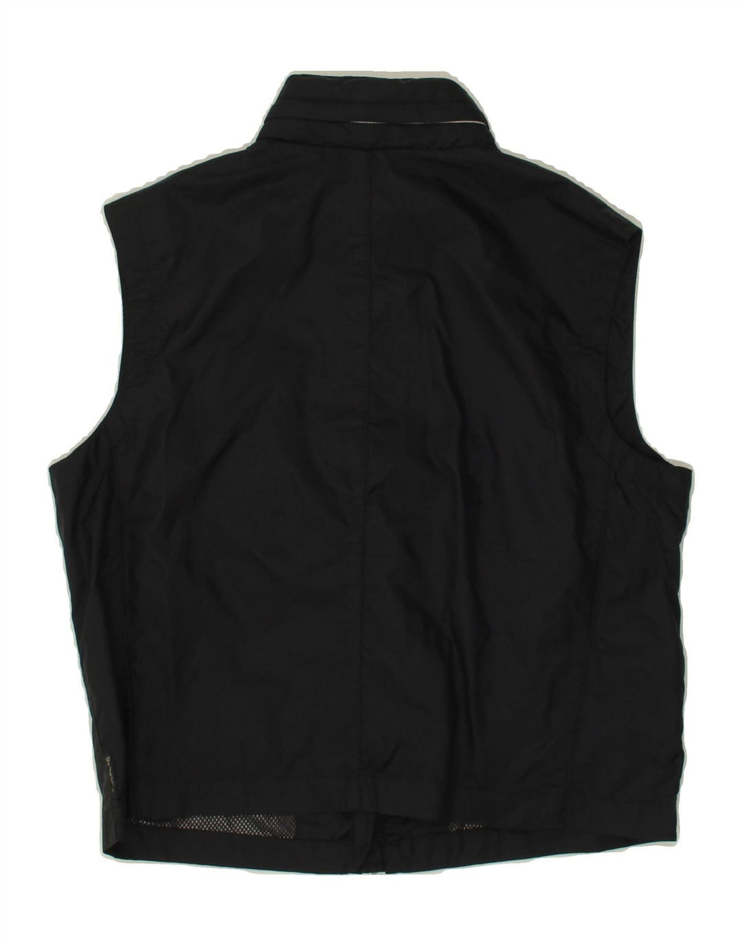 ARMANI JUNIOR Boys Hooded Gilet 11-12 Years Black Polyamide Vintage Armani Junior and Second-Hand Armani Junior from Messina Hembry 